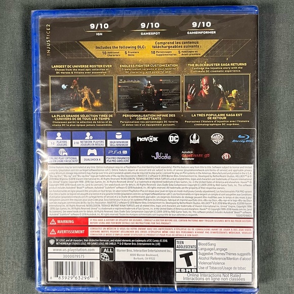 Injustice 2 - Legendary Edition -PS4 | Brand New/Sealed - Picture 2 of 2